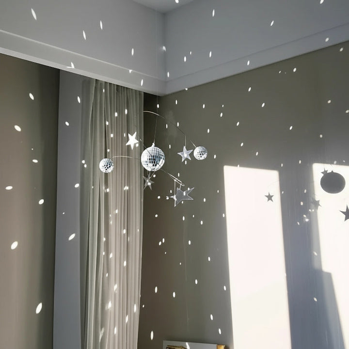 BowLift | Hanging Planet Stars Wind Chime