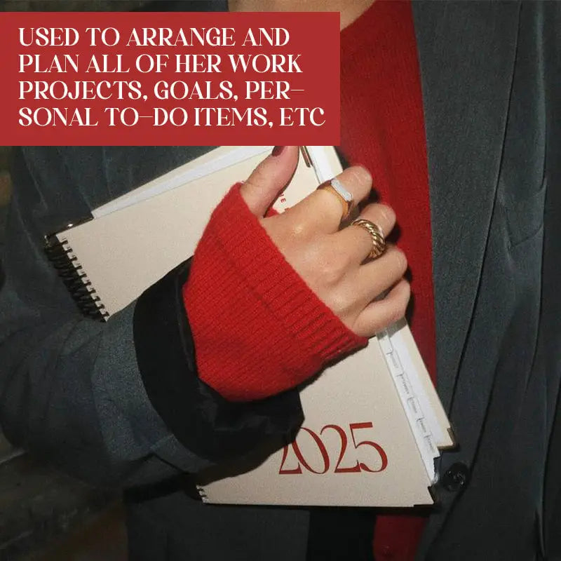 BowLift | 2025 Daily Planner with Complete Organization Tools