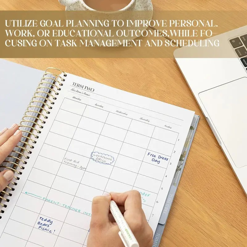 BowLift | 2025 Daily Planner with Complete Organization Tools