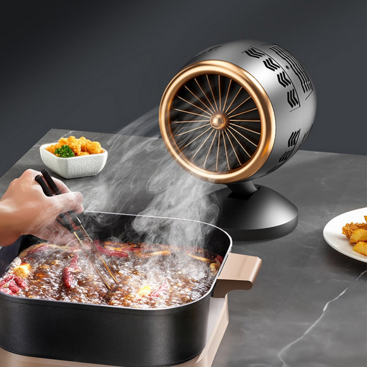 BowLift | Portable Extractor Fan for the Kitchen – Compact and Adjustable Smoke Extractor with Silence Function