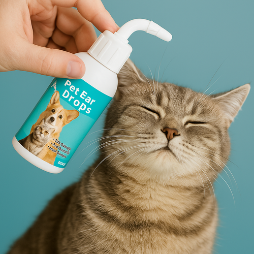 Natural Cat Ear Cleaning Drops Bowlift