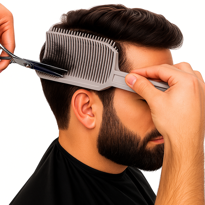 Heat-Resistant Hair Blending Tool – Flexible Durable Plastic – Professional Barber & Home DIY Haircut Styling Bowlift