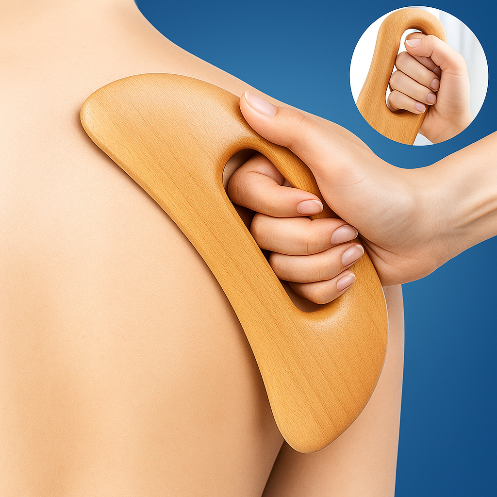 Muscle Soreness Relief – Smooth Beechwood Finish – Full Body Massage – Relaxation & Recovery Benefits Bowlift