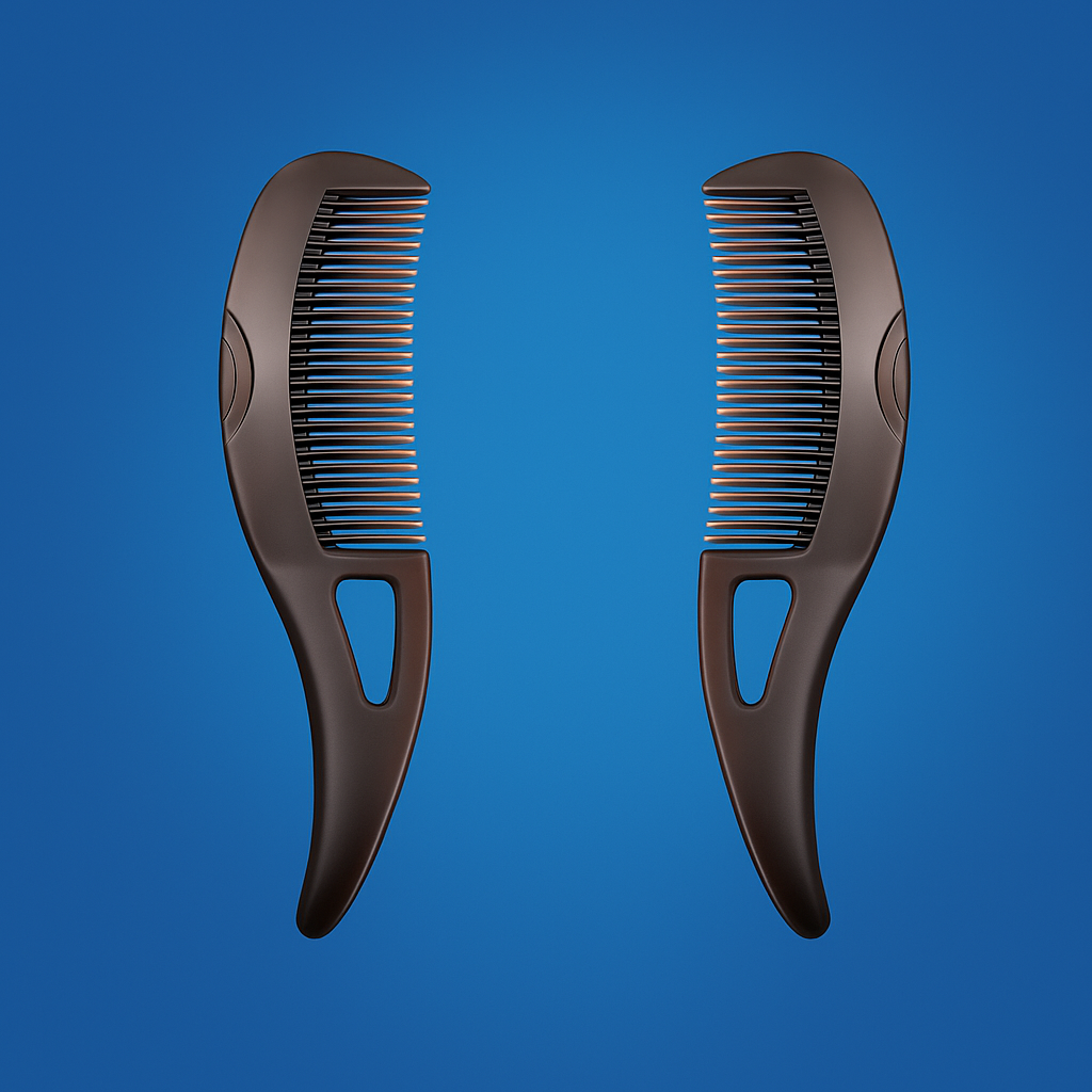 Hollow Design – Soft Tip Scalp Massager – Relieves Itch – Removes Flakes – Healthy Clean Hair Bowlift