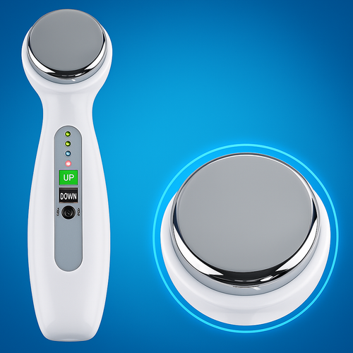 Skin Tightening Anti-Ageing – 1 MHz Vibration – At-Home Device for Women Bowlift