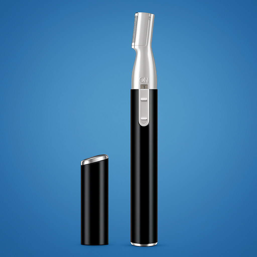 Painless Precision – Stainless Steel Mini Facial Shaver – For Sensitive Skin & On-the-Go Grooming Bowlift