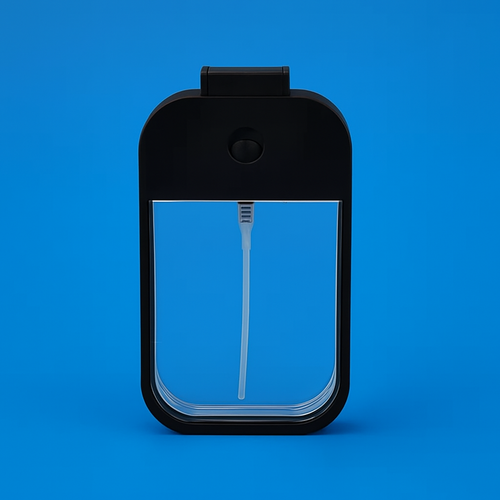 Leak-Proof Fine Mist Refillable – Compact Card-Shape for Perfume & Sanitiser Bowlift