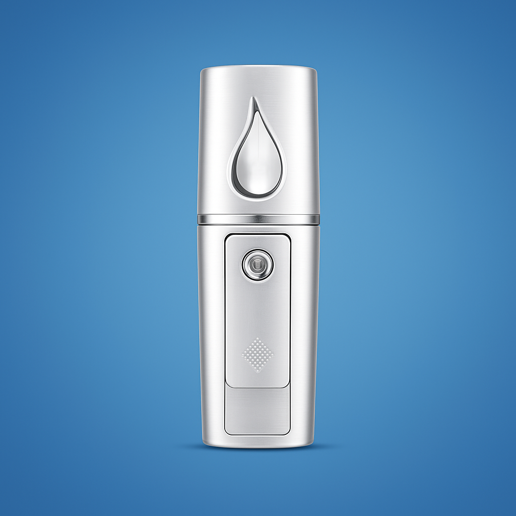 Deep Hydration Nano Mist – USB Rechargeable Handheld – Travel & Home Skincare Bowlift