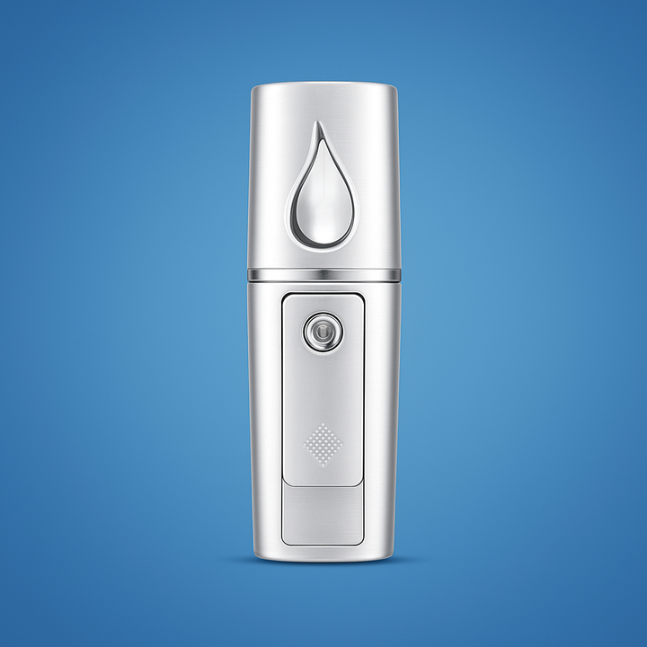 Deep Hydration Nano Mist – USB Rechargeable Handheld – Travel & Home Skincare Bowlift