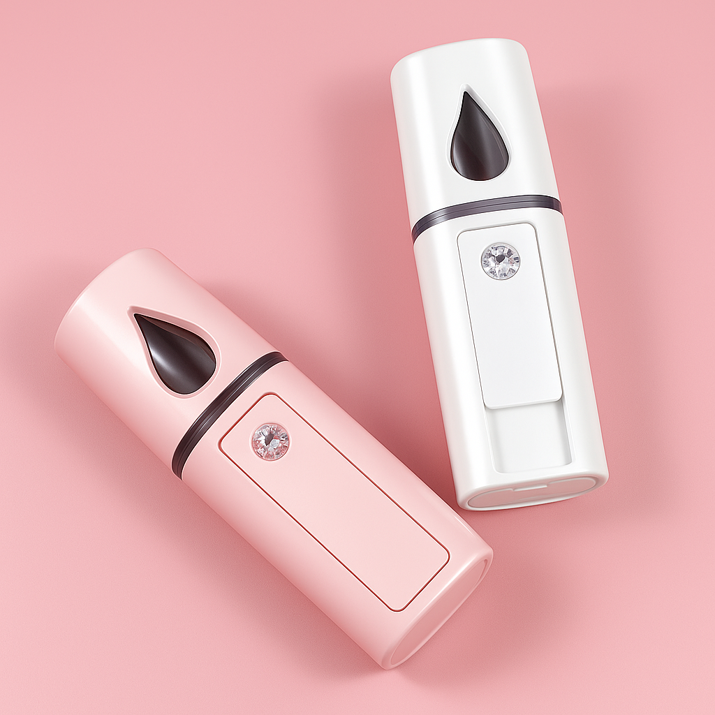 Deep Hydration Nano Mist – USB Rechargeable Handheld – Travel & Home Skincare Bowlift
