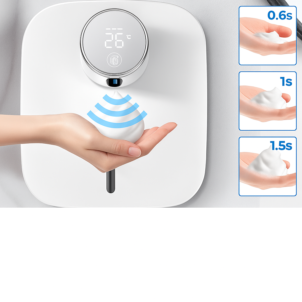 Touchless Hygiene – Rechargeable Wall Mounted – Bathrooms Kitchens Homes Bowlift