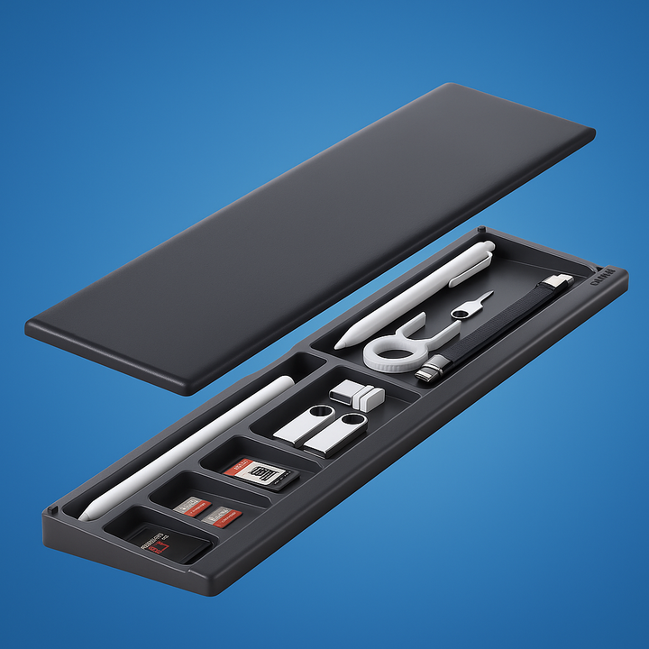 Ergonomic Cushion Support – Non-Slip Pad with Storage Box – Office Productivity & Comfort Bowlift
