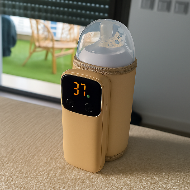 USB Rechargeable with LED Display – Spill-Free Compact Design – Travel & On-the-Go Parents Bowlift