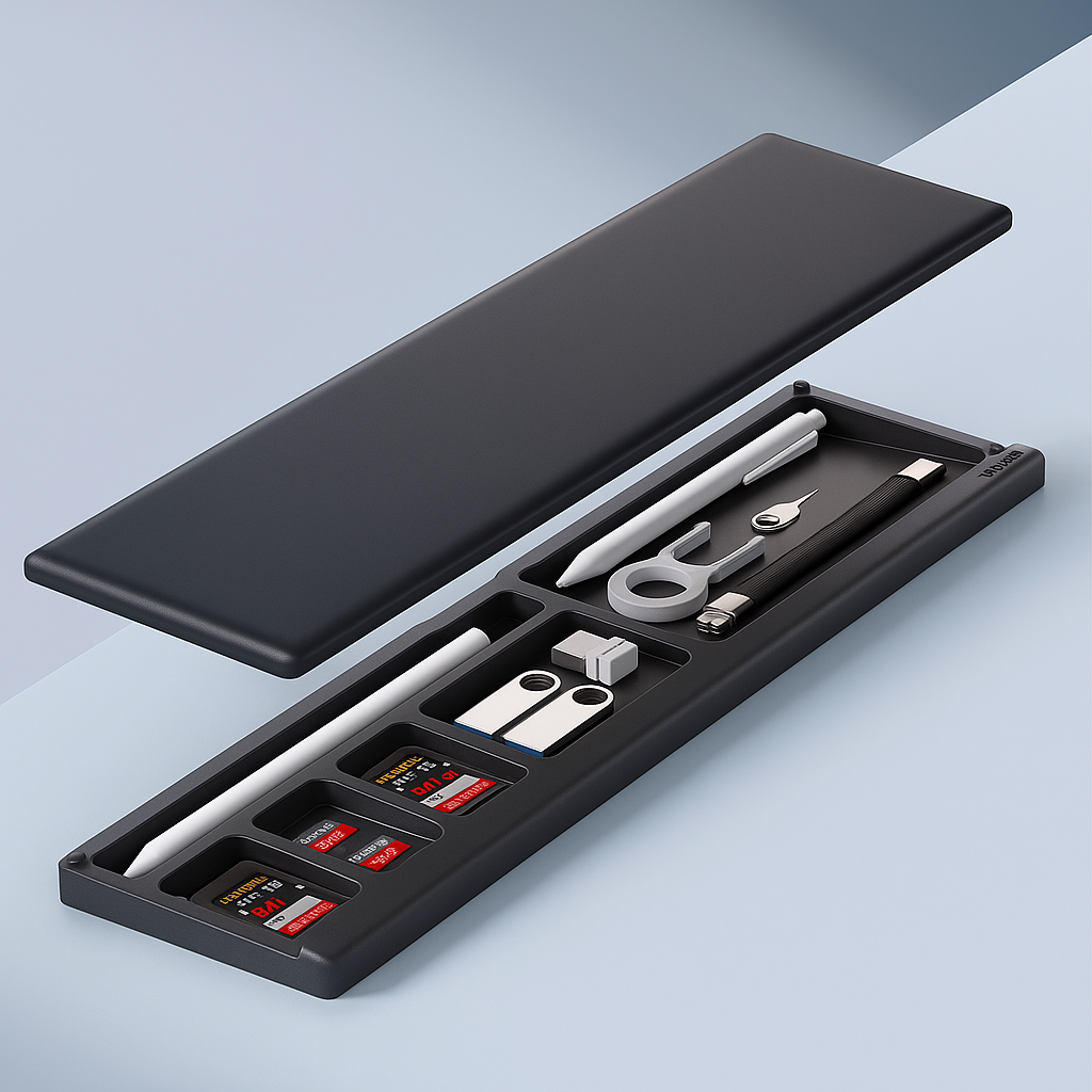 Ergonomic Cushion Support – Non-Slip Pad with Storage Box – Office Productivity & Comfort Bowlift