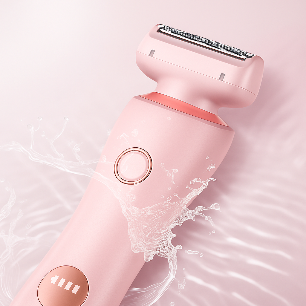 Irritation-free Gentle Shave – Waterproof Wet & Dry – Precision Head – Women with Sensitive Skin Bowlift