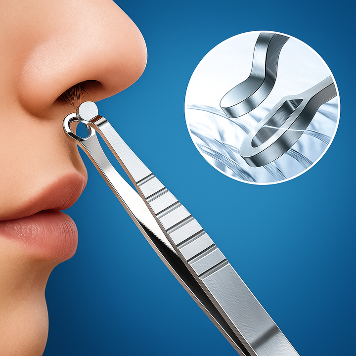 Safe Round Tip Design – Stainless Steel – Precise Grooming for Nose & Face Bowlift