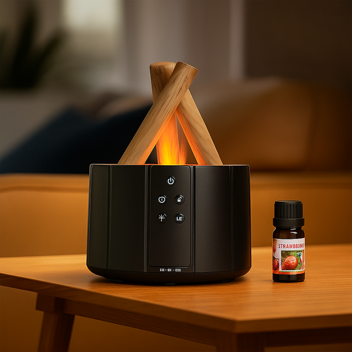 Quiet Ultrasonic Humidifier – LED Light – Aromatherapy for Sleep & Stress Relief Bowlift