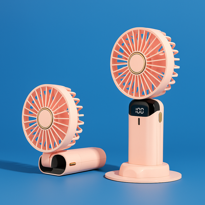 Long-Life Battery – Quiet 5-Speed Airflow – Ideal for Travel & Desk Use Bowlift