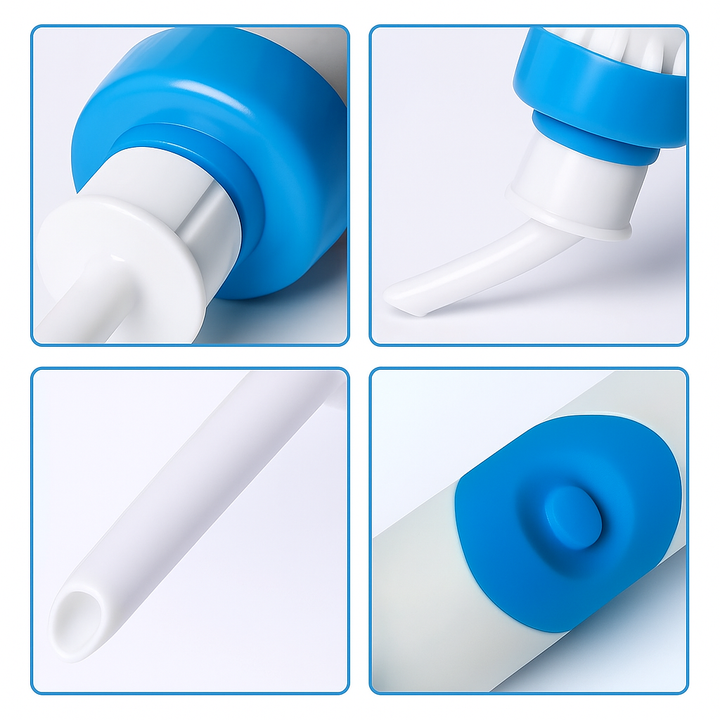 Soft Silicone Tip – LED Guidance – Quiet Safe Wax Removal for Adults & Kids Bowlift