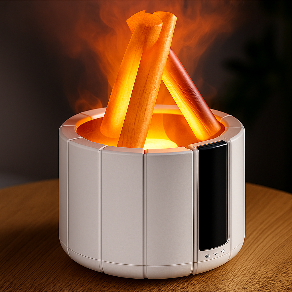 Quiet Ultrasonic Humidifier – LED Light – Aromatherapy for Sleep & Stress Relief Bowlift
