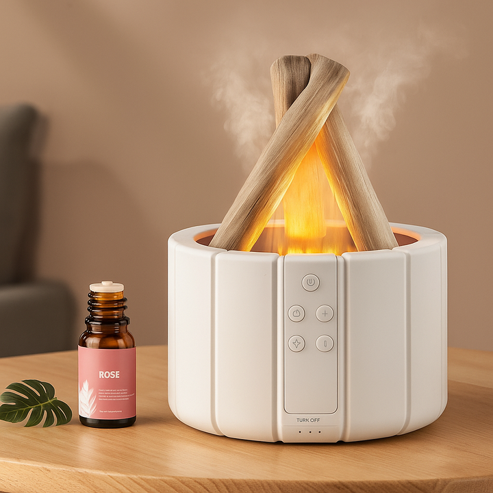 Quiet Ultrasonic Humidifier – LED Light – Aromatherapy for Sleep & Stress Relief Bowlift