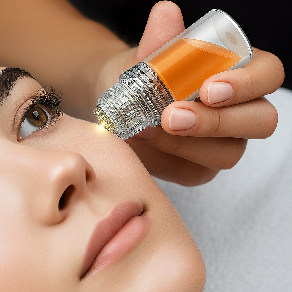 Precise Microneedles – Replaceable Head – Boost Serum Absorption for Radiant Skin Bowlift