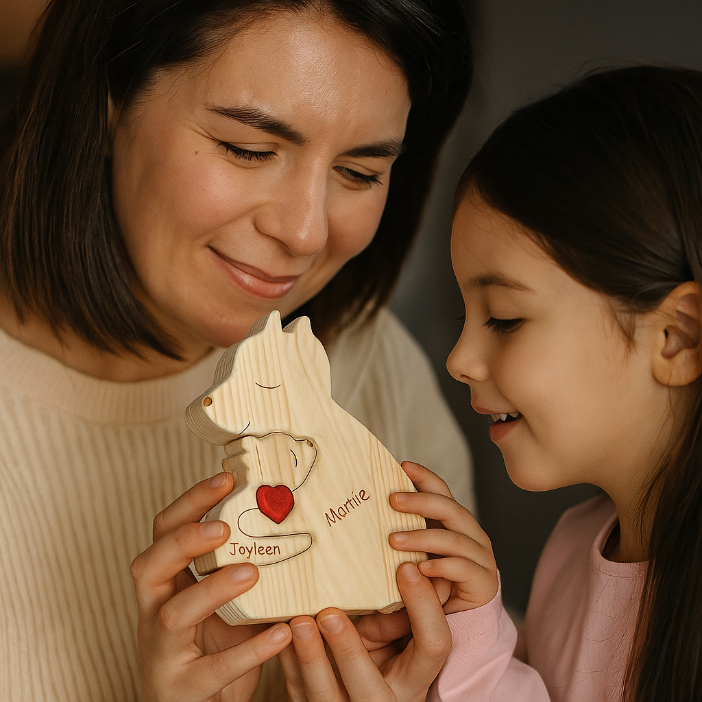 BowLift | Handcrafted Personalised Bear Family