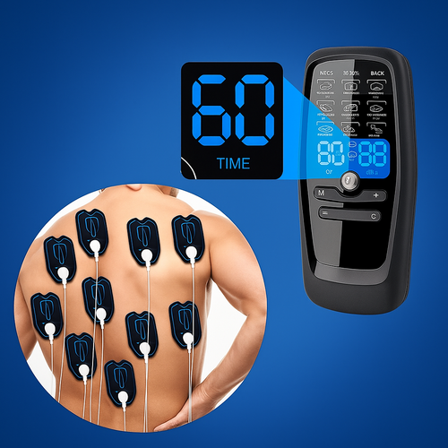 Intense Pain Relief – USB-Powered 10 Pads – Back & Shoulder Discomfort Bowlift
