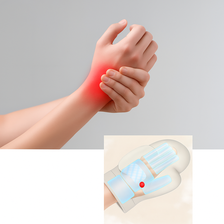 Heat Relief Device – Cordless USB-Rechargeable – Ideal for Carpal Tunnel Bowlift