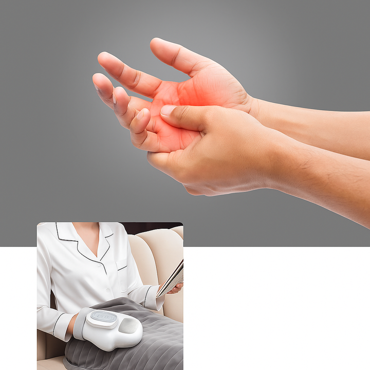 Heat Relief Device – Cordless USB-Rechargeable – Ideal for Carpal Tunnel Bowlift