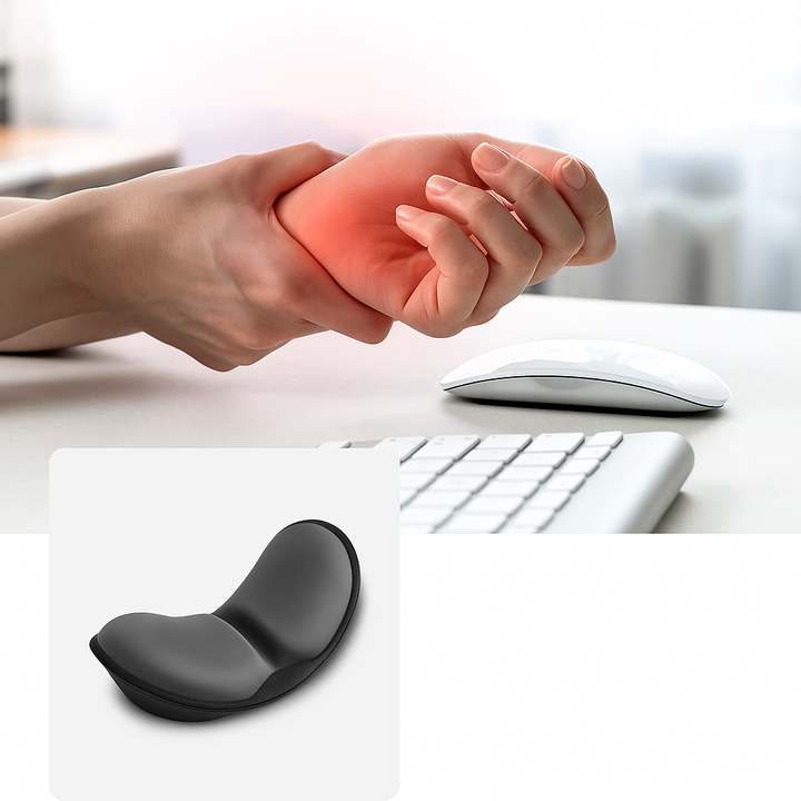 Pain Relief Support – Memory Foam Cushioned Non-slip – Office and Gaming Bowlift