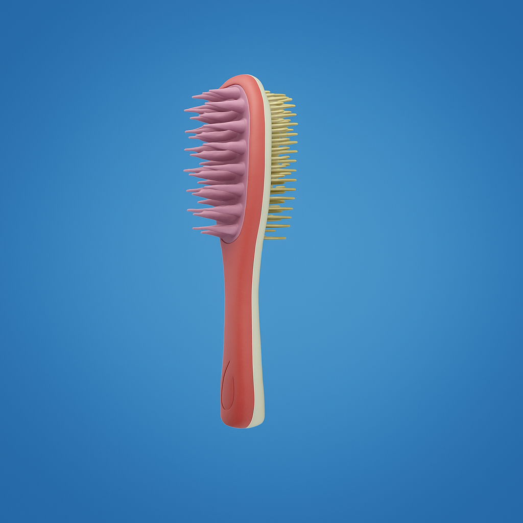 Sided Shampoo Brush – Silicone Scalp Massager – Deep Clean for Oily Hair & Sensitive Scalp Bowlift