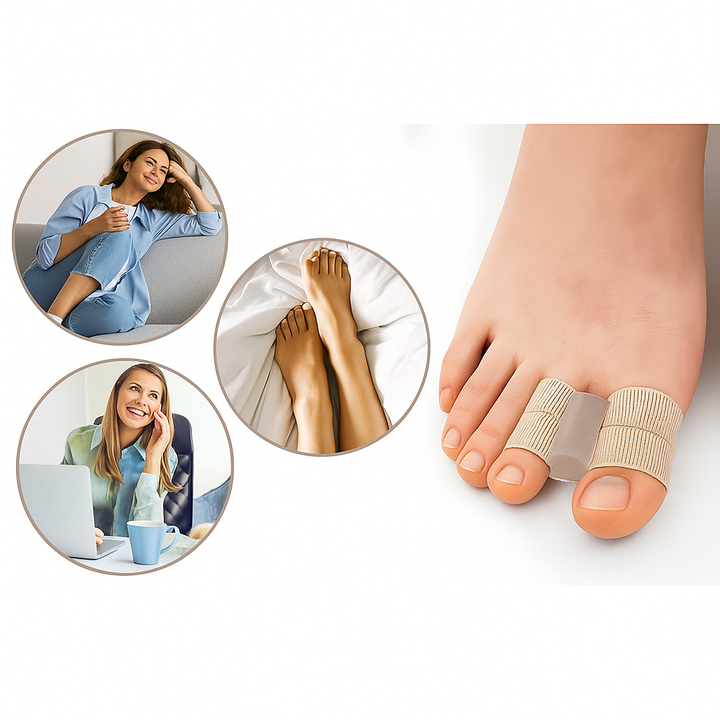 Bunion & Overlapping Toe Relief – Soft Flexible Gel Design – Daily Shoe Comfort Bowlift