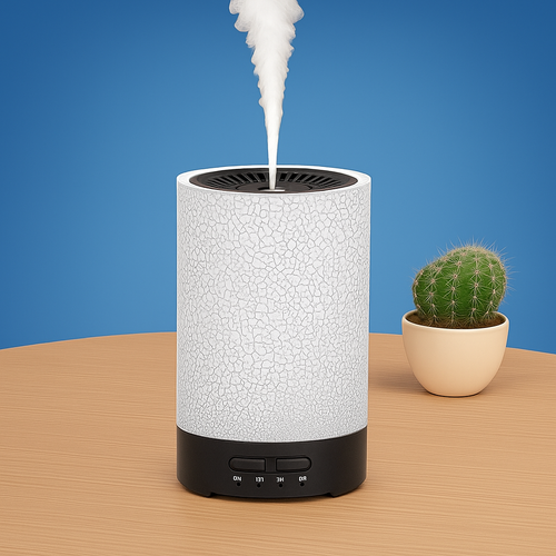 Essential Oil Diffuser with LED Night Light – Quiet Cool Mist – Bedroom & Home Relaxation Bowlift