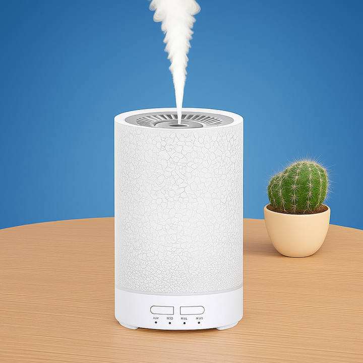 Essential Oil Diffuser with LED Night Light – Quiet Cool Mist – Bedroom & Home Relaxation Bowlift