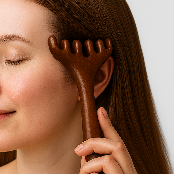 Anti-Static Meridian Design – Gentle Scalp Stimulation – Relaxation & Hair Care Bowlift