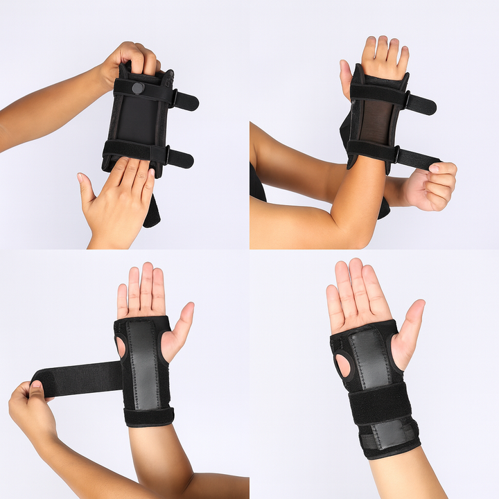 Carpal Tunnel Pain Relief – Adjustable Breathable Compression Mesh – Typing Work & Daily Use Bowlift