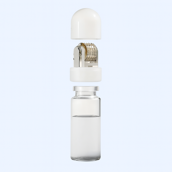 Boosts Serum Absorption – Refillable Bottle & Fine Needles – Safe At-Home Skincare Bowlift
