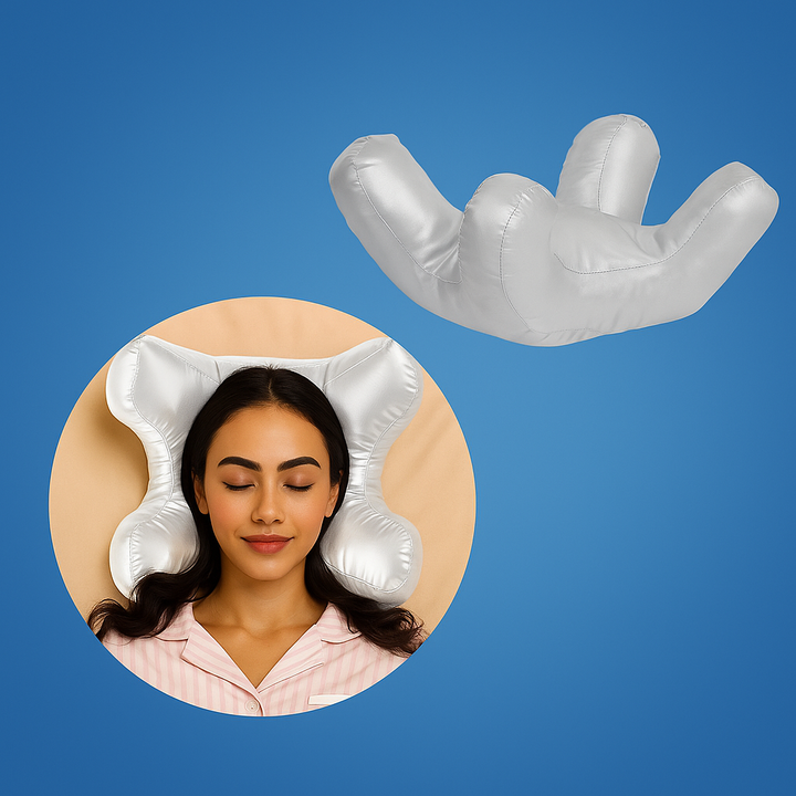 Cooling Memory Foam – Contoured Pressure Relief – Side Back Stomach Sleepers Bowlift