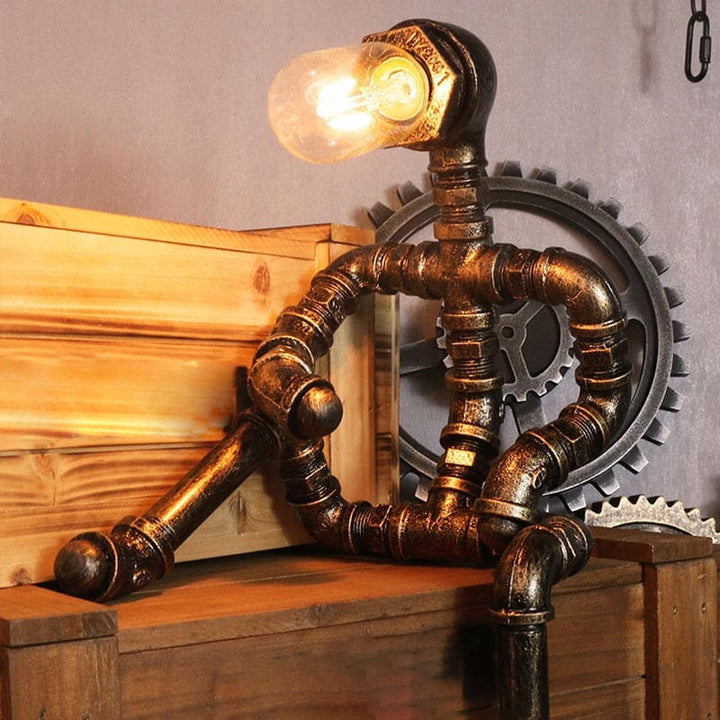 BowLift | RoboLight: Futuristic Bedroom Lamp with Storage