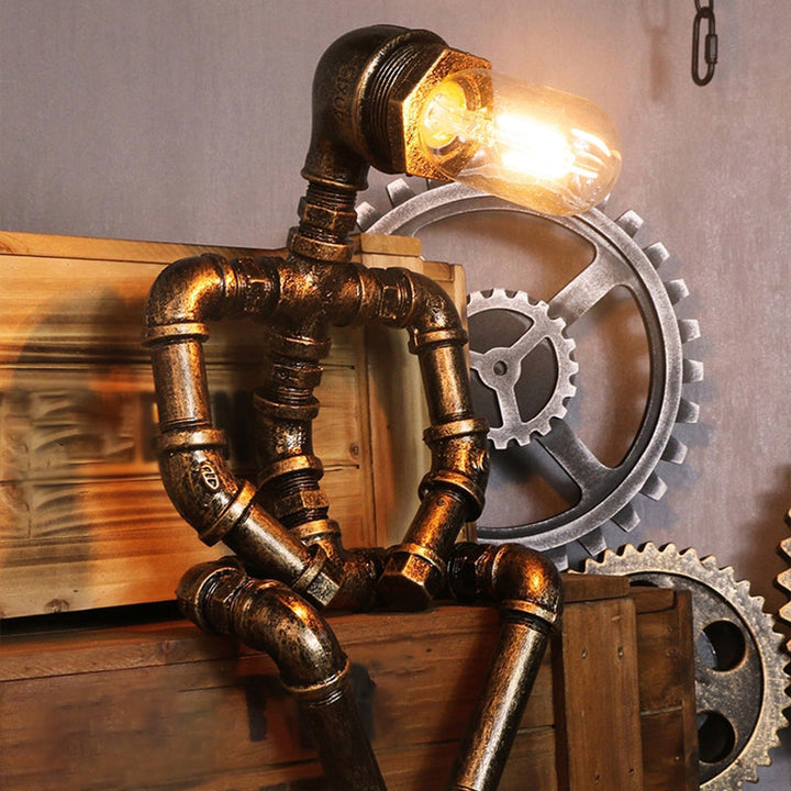 BowLift | RoboLight: Futuristic Bedroom Lamp with Storage