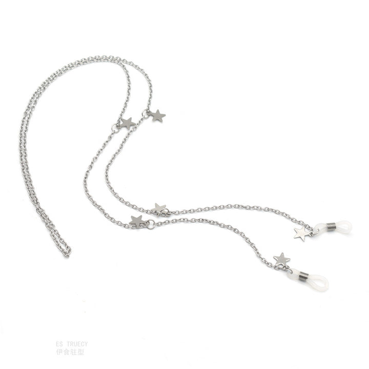 Celestial-Inspired Chain Eyewear Holder Bowlift
