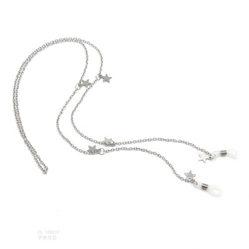 Celestial-Inspired Chain Eyewear Holder Bowlift