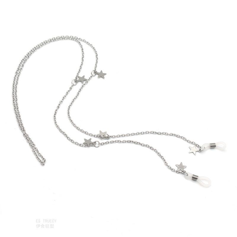 Celestial-Inspired Chain Eyewear Holder Bowlift