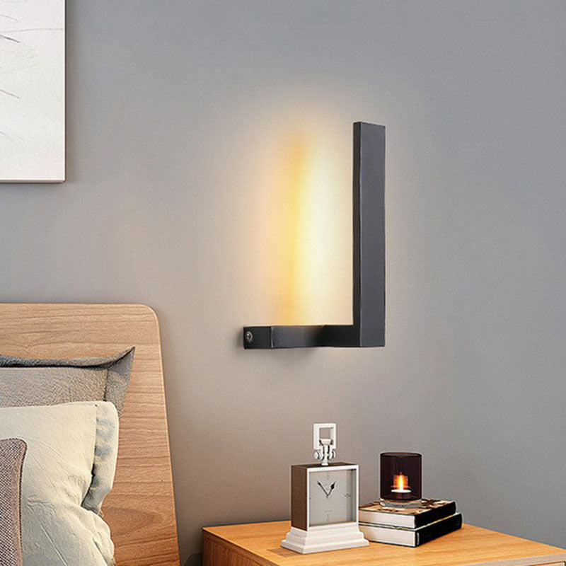BowLift | L-shaped living room LED wall-mounted light acrylic simplicity wall sconce lighting
