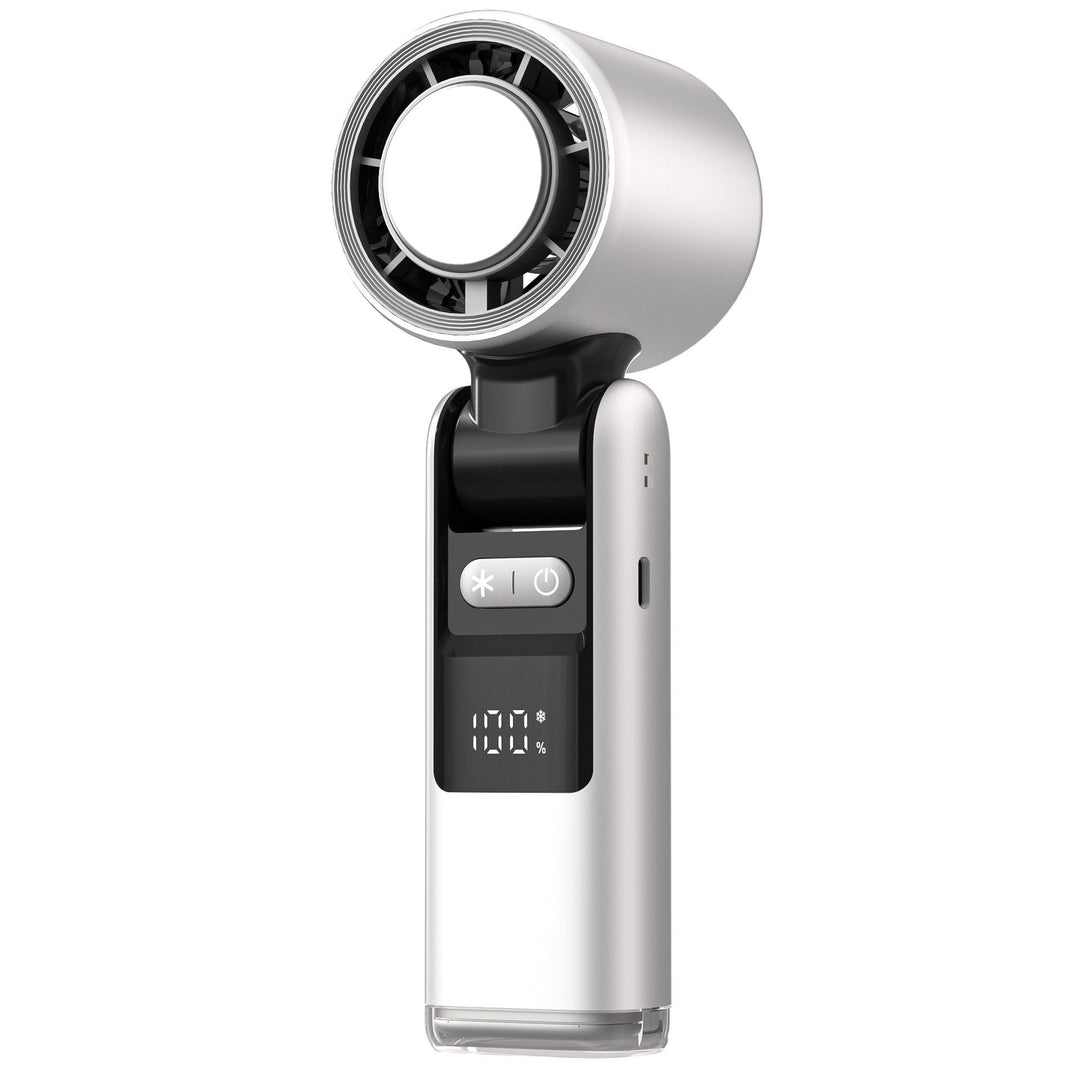 Folding Mini Handheld High-Speed USB Rechargeable Turbo Fan | Bowlift