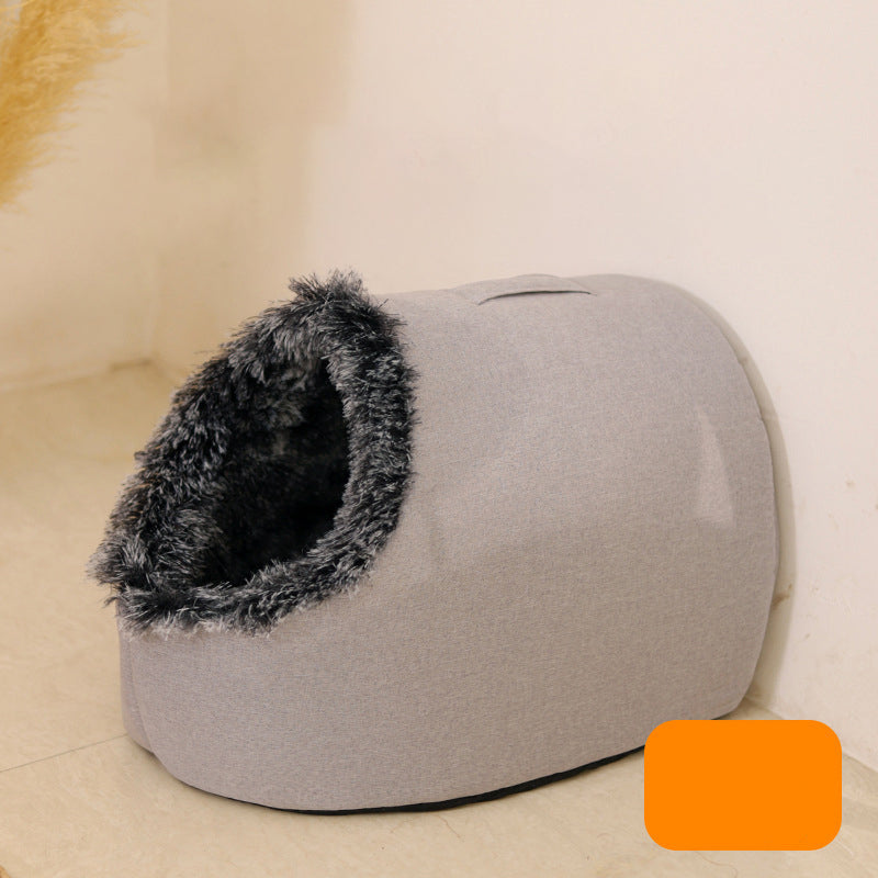 BowLift | CozyNest Animal Den Bed | Warm and comfortable hiding place for your furry friend