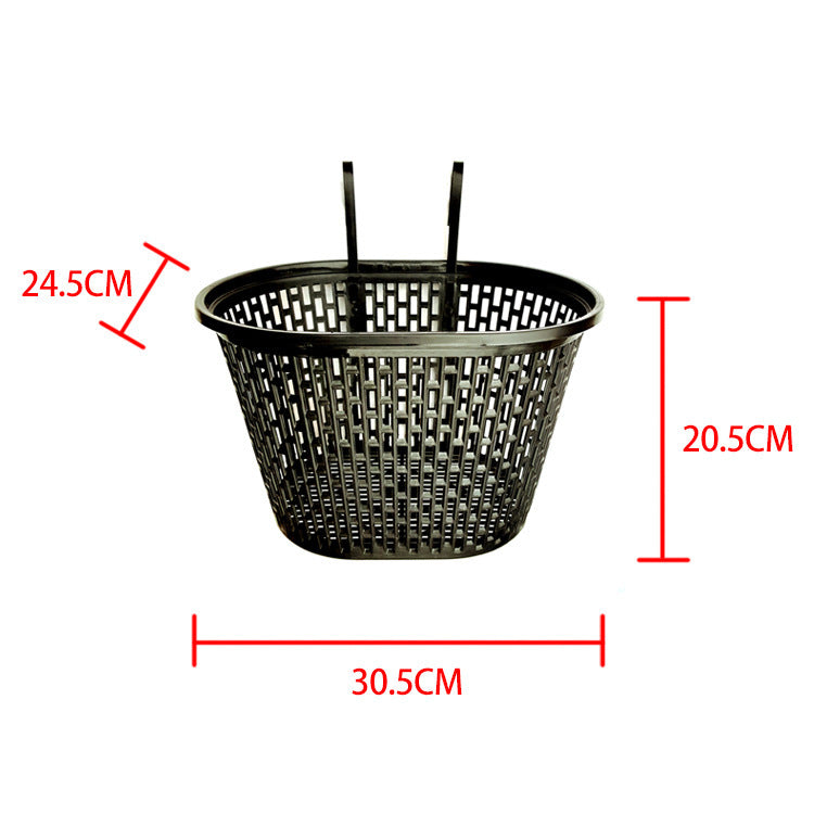 durable ventilated front bicycle basket with quick-release mounting system Bowlift