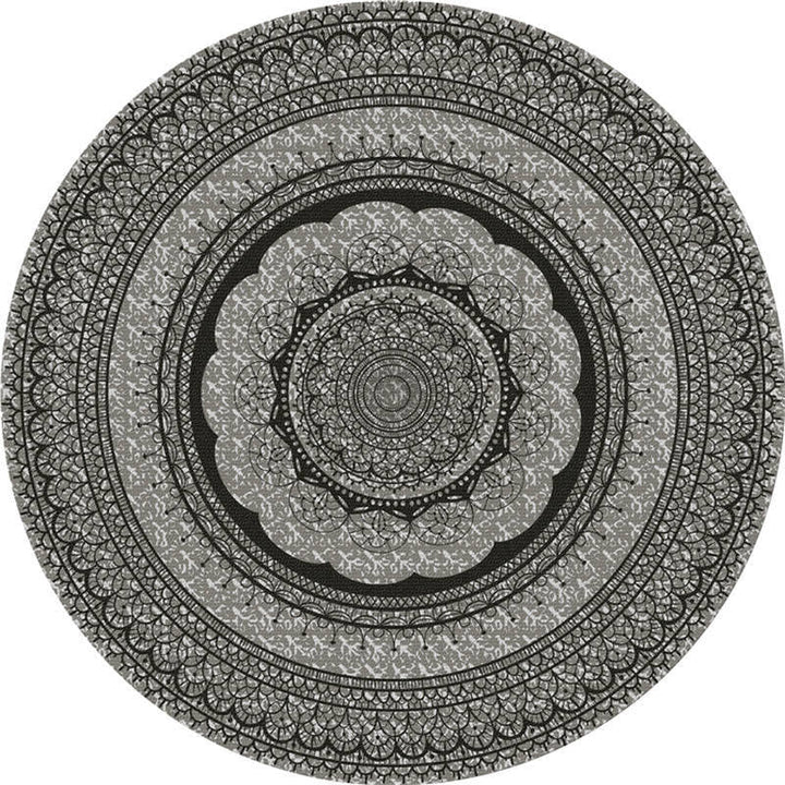 BowLift | Exotic Moroccan Carpet Multicolored Floral Pattern Rug Non-Slip Pet-Friendly Stain-Resistant Rug for Home