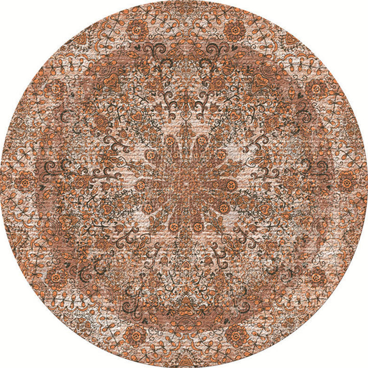 BowLift | Exotic Moroccan Carpet Multicolored Floral Pattern Rug Non-Slip Pet-Friendly Stain-Resistant Rug for Home
